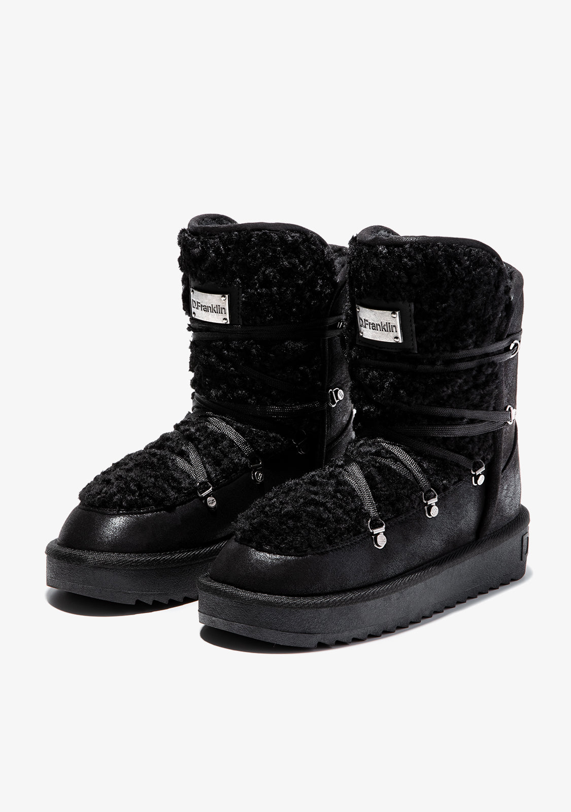 D FRANKLIN ZAPATOS / BOOTS / NORDIC Nordic Fur Black