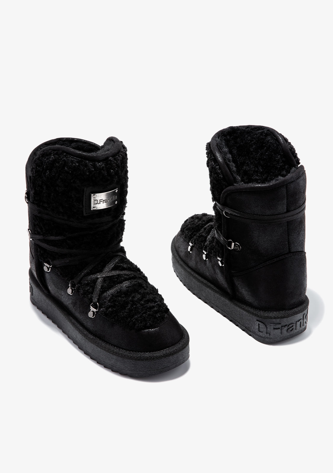 D FRANKLIN ZAPATOS / BOOTS / NORDIC Nordic Fur Black