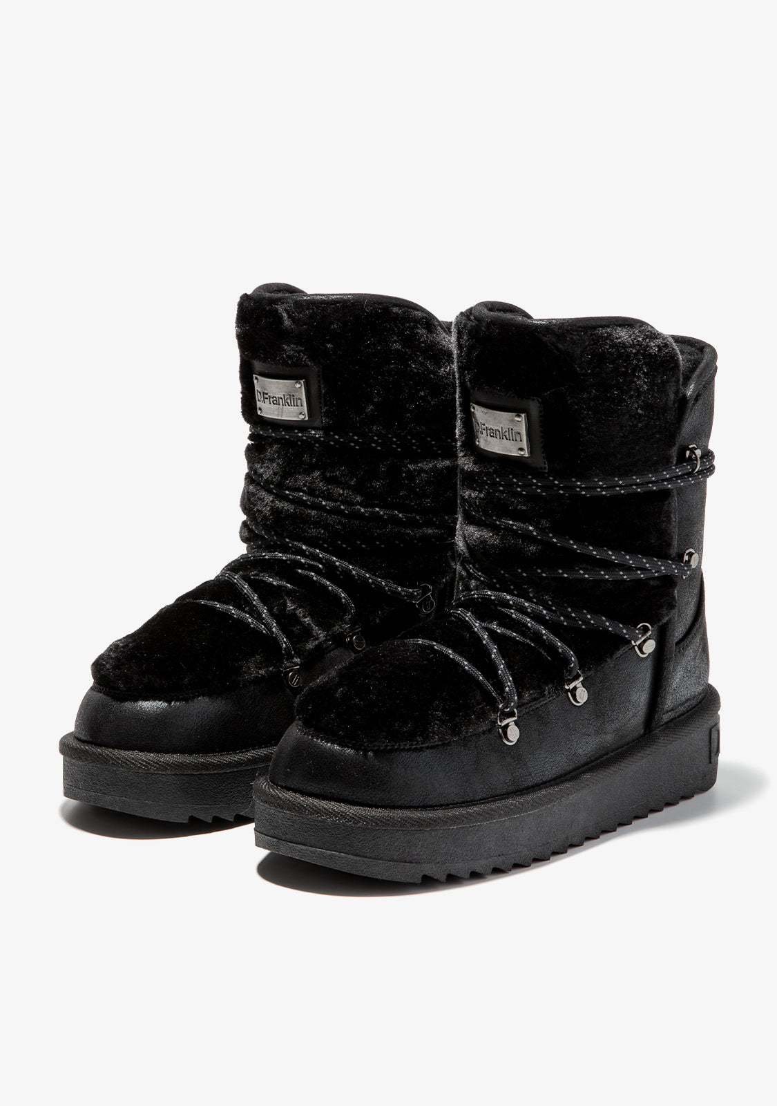 D FRANKLIN ZAPATOS / BOOTS / NORDIC Nordic Trk Fur Black