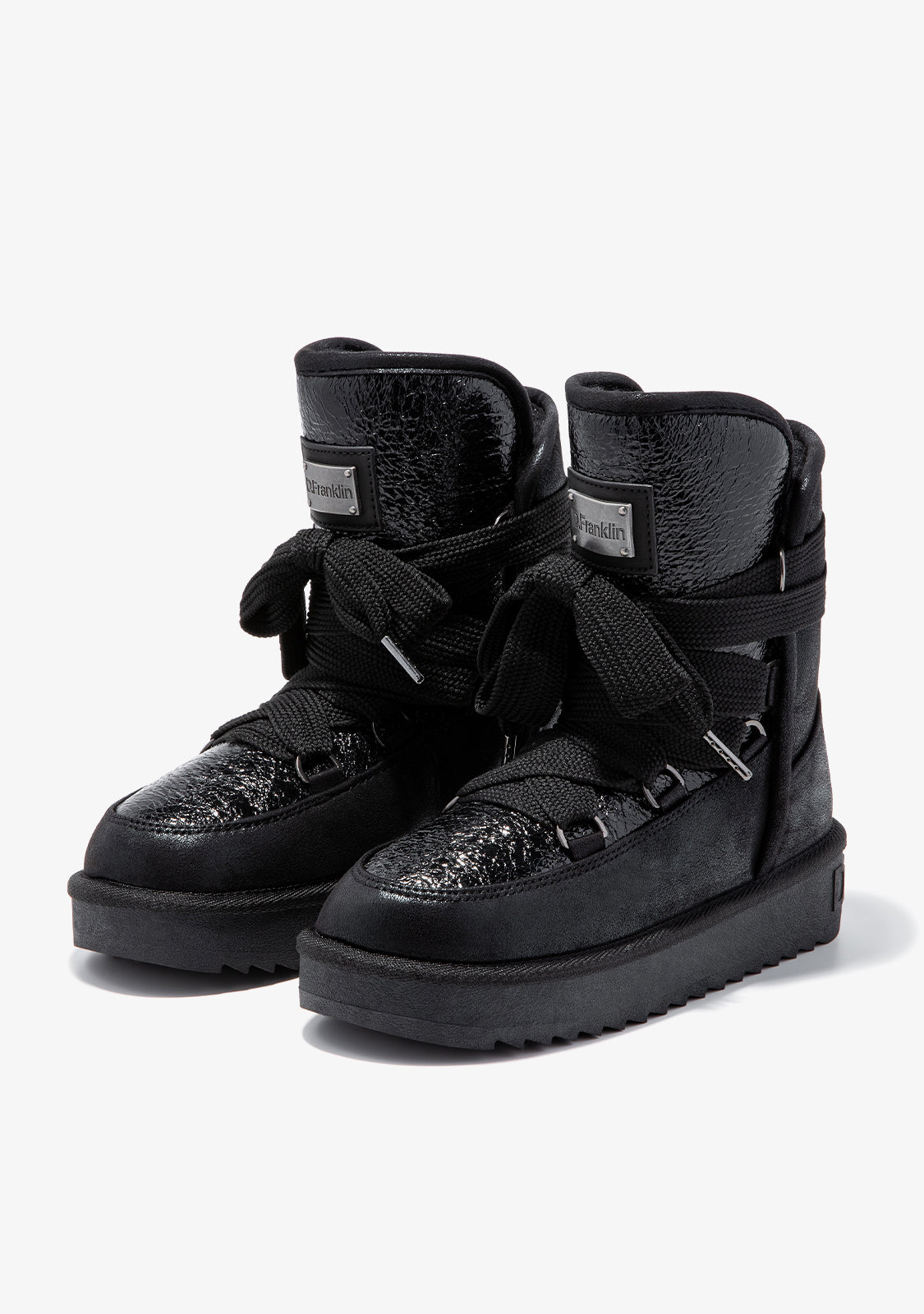 D FRANKLIN ZAPATOS / BOOTS / NORDIC Nordic Shiny Black