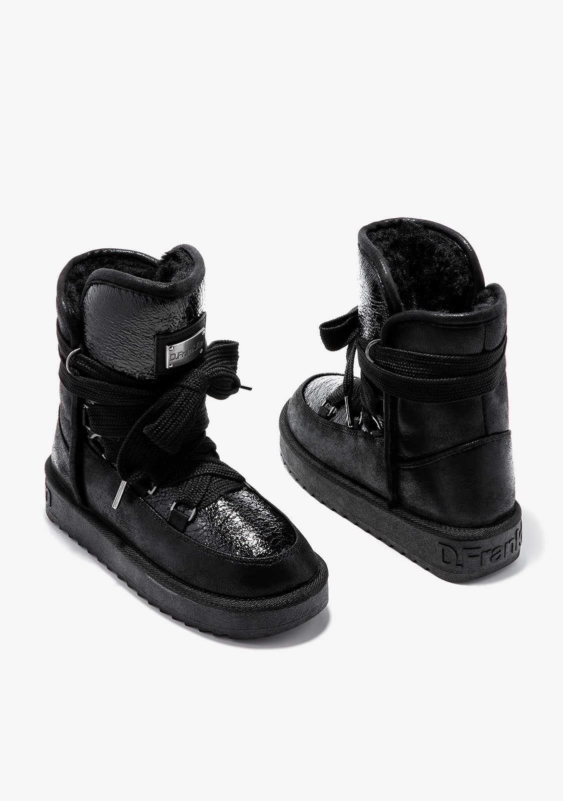 D FRANKLIN ZAPATOS / BOOTS / NORDIC Nordic Shiny Black