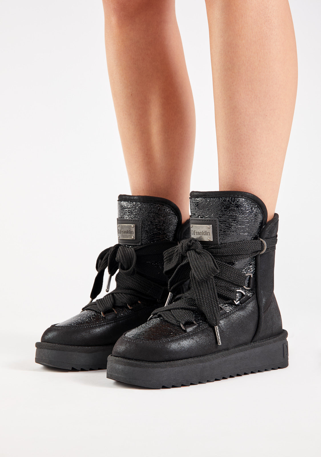 D FRANKLIN ZAPATOS / BOOTS / NORDIC Nordic Shiny Black