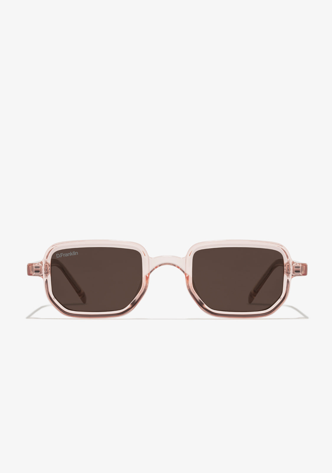 Óculos de sol castanhos Jiggy Crystal Pink | D.Franklin®