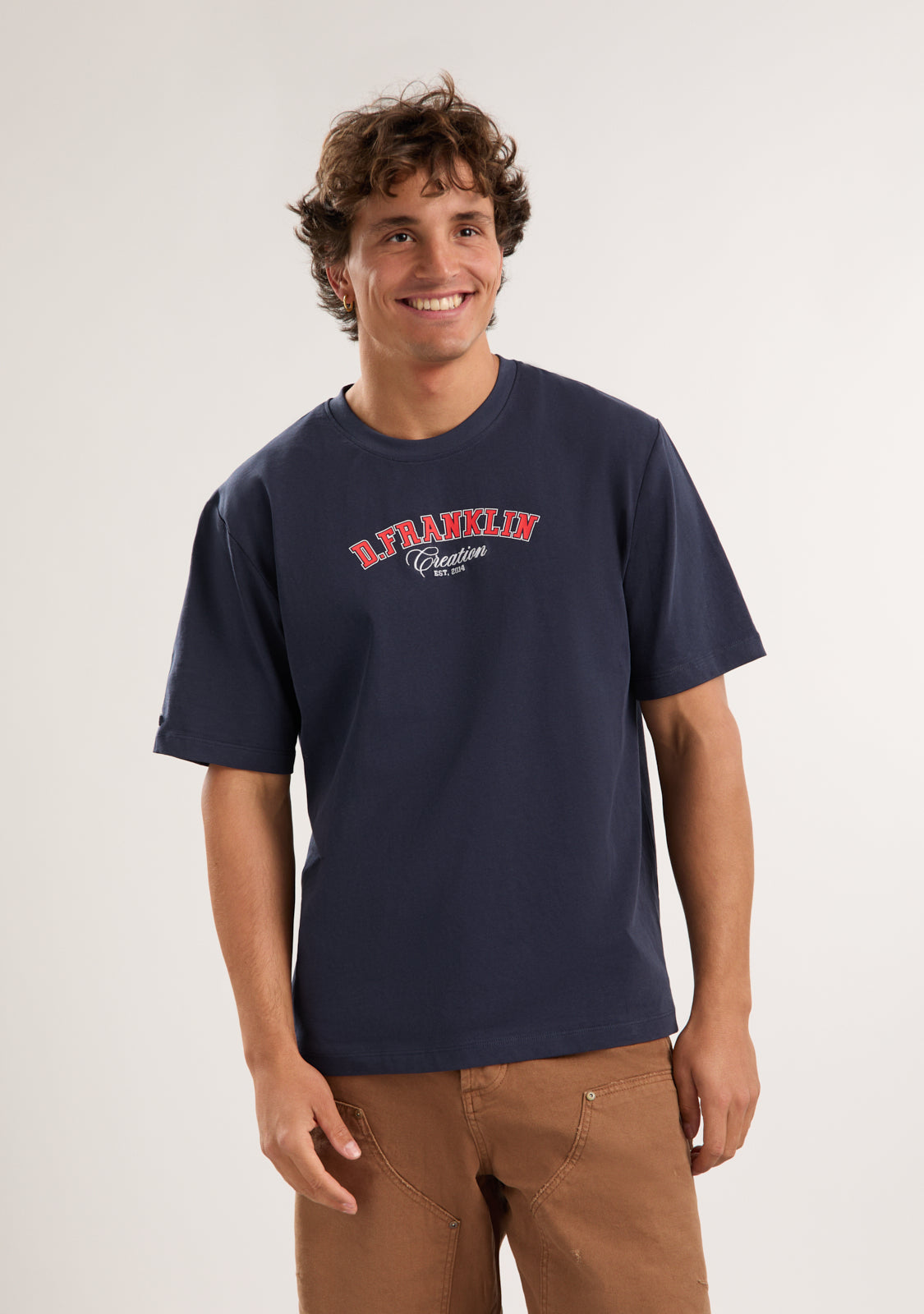 Varsity Est 2024 T-Shirt Navy