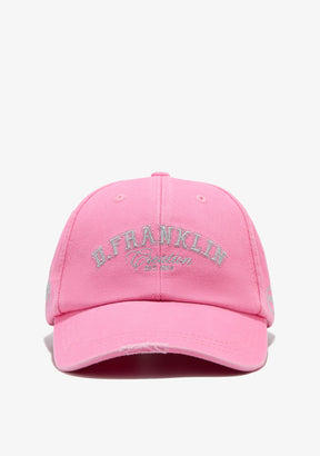 Varsity Washed Cap Pink