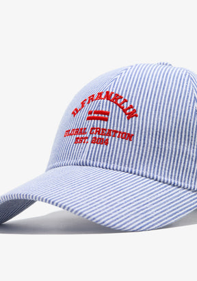 D.Franklin Team Stripes Cap Blue