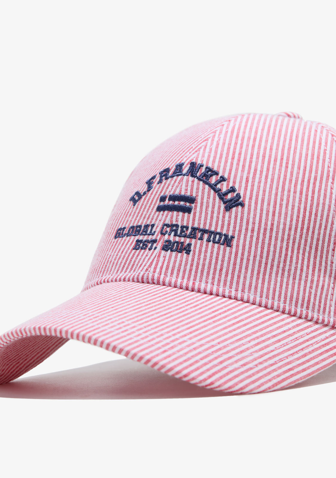 D.Franklin Team Stripes Cap Red