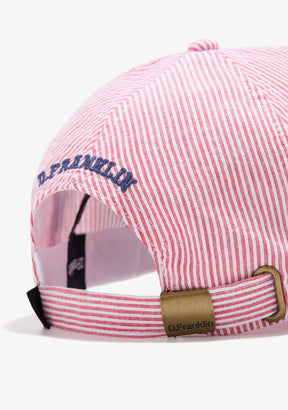 D.Franklin Team Stripes Cap Red