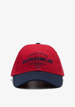 Brooklyn Basic Cap Red-Navy