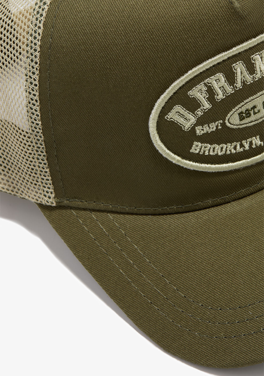 Patch Trucker Cap Army Green