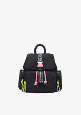 Bomb Flap Backpack Black