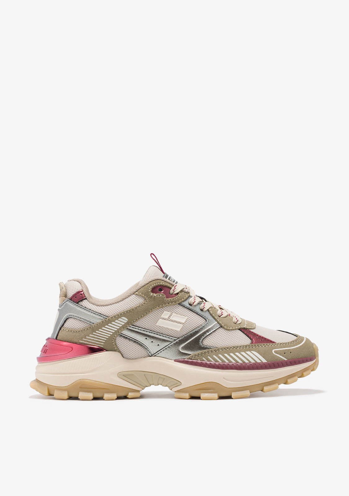 D FRANKLIN ZAPATOS / SNEAKERS / TENNIS 347 Track Flame Sand / Silver