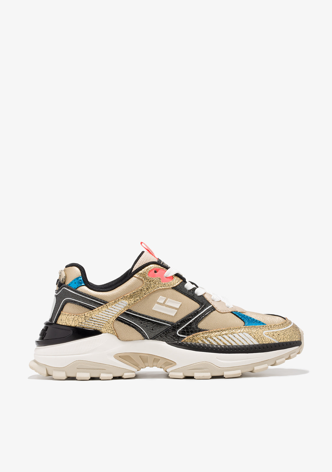 D FRANKLIN ZAPATOS / SNEAKERS / TENNIS 347 347 Track Flame Gold / Black