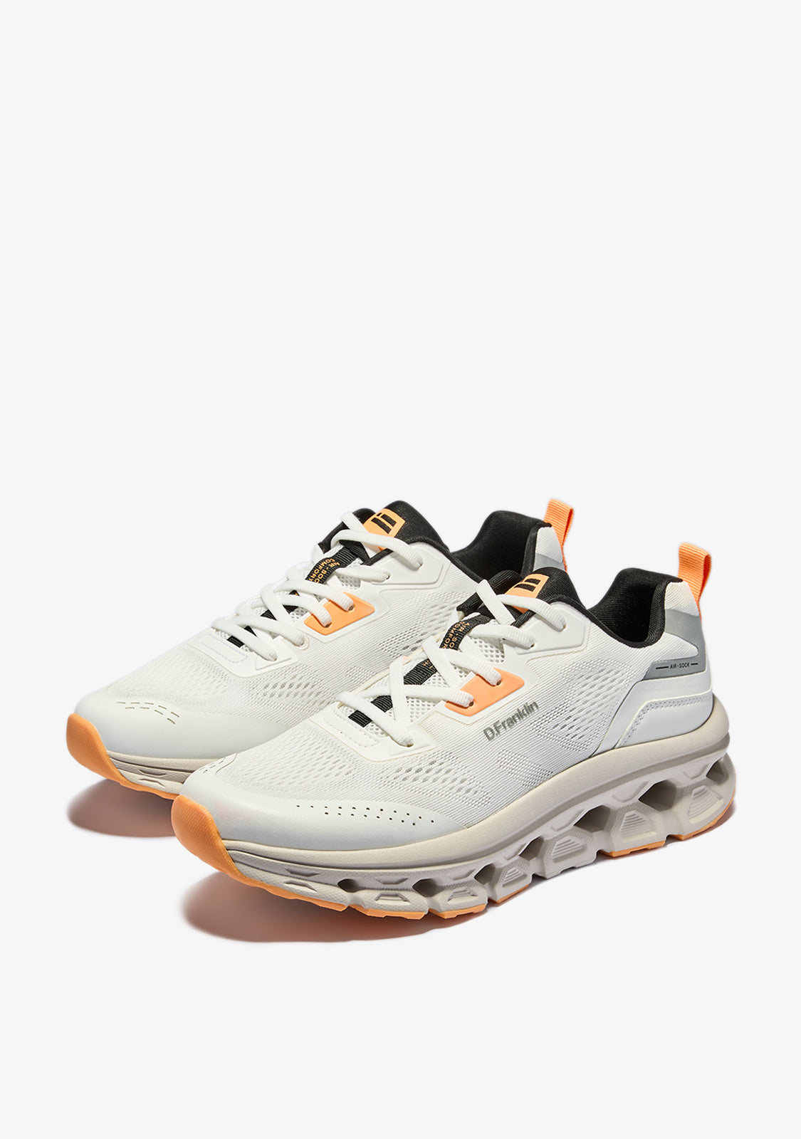 Aero Dual White / Orange
