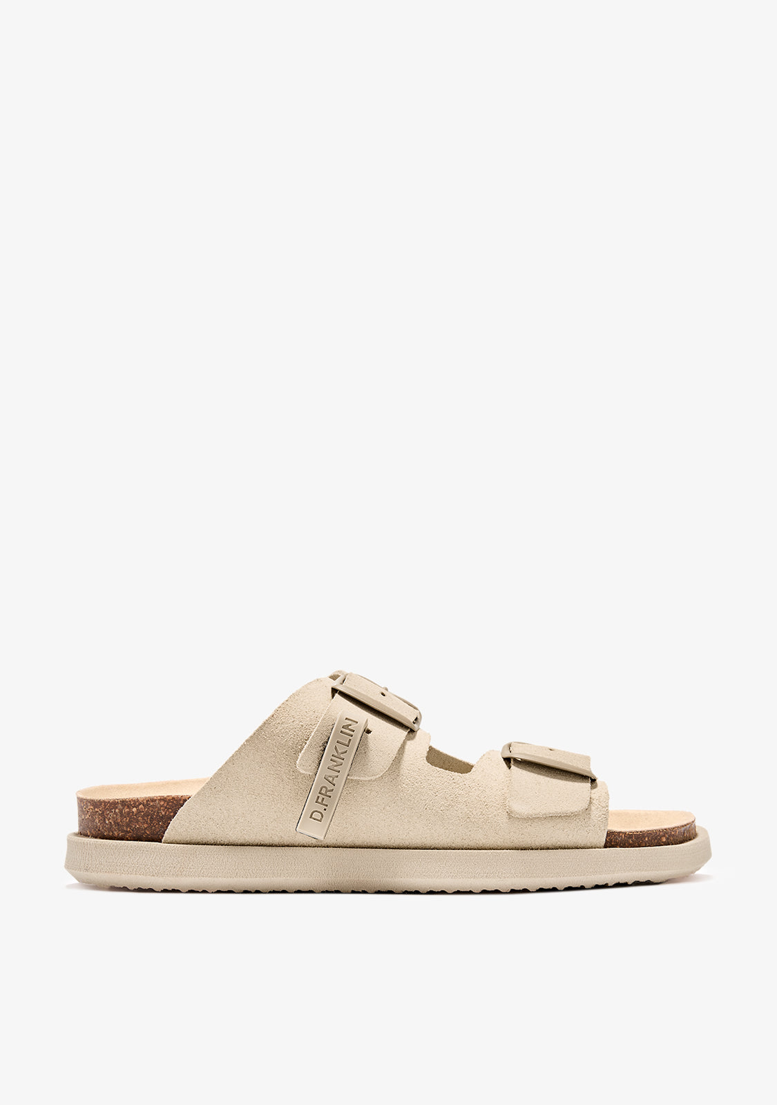 Vibe Sandals Buckle Beige