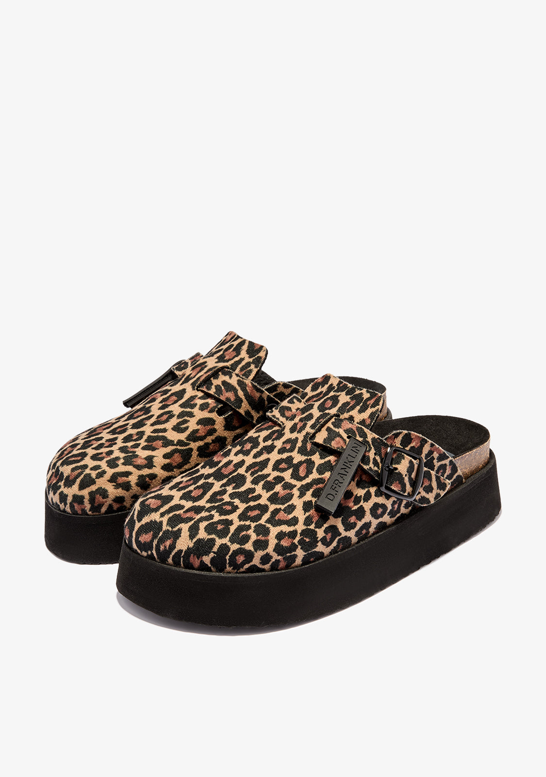 Vibe Sandals Clog Platform Leo