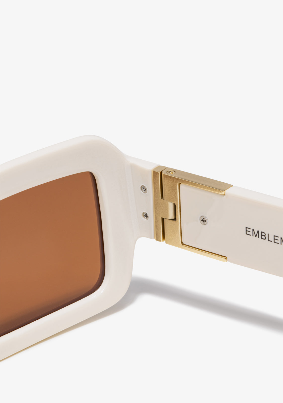 Emblem GEO White Ivory / Brown