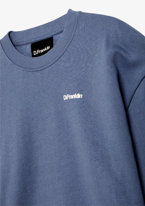 Eternity Crop Sweatshirt Blue