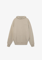 Clean-Cut Oversize Hoodie Off-White