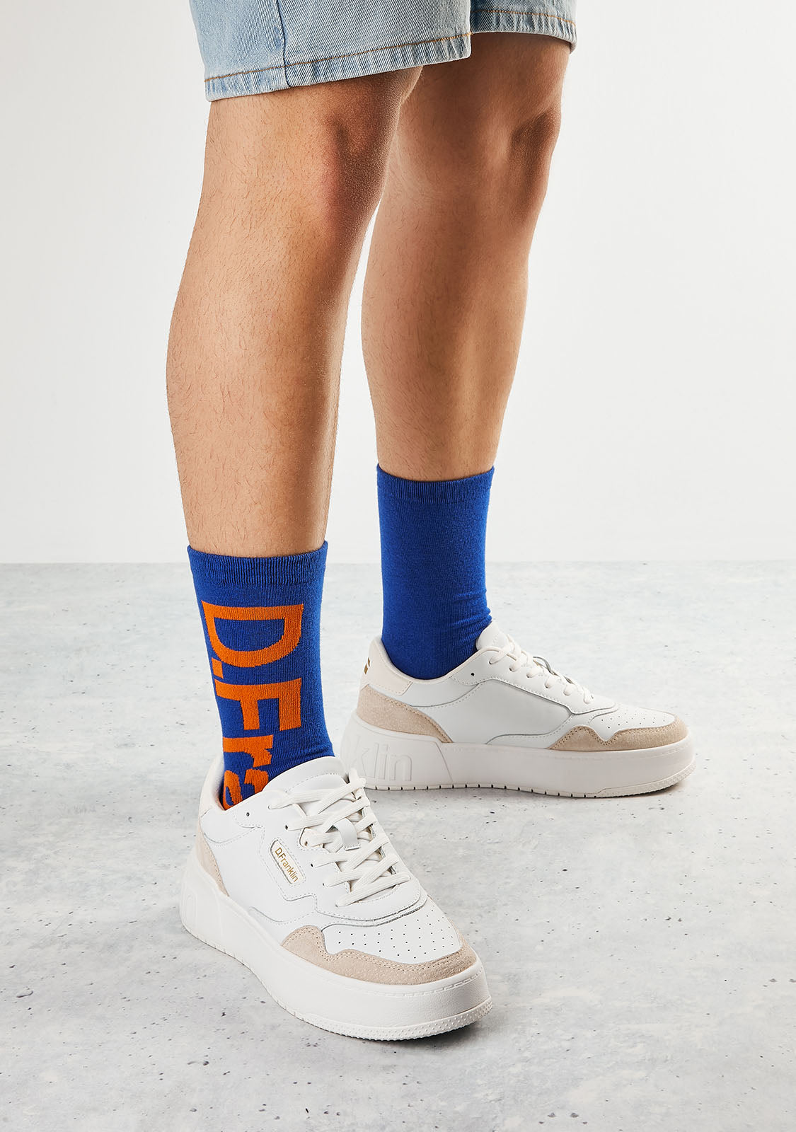 DF Socks Blue / Orange