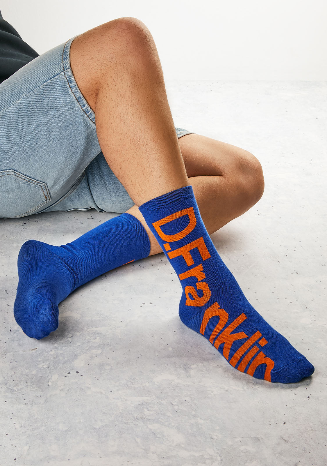 DF Socks Blue / Orange