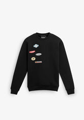 Crewneck Racing Club Sweatshirt Black