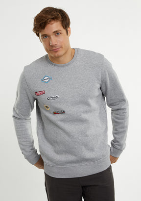 Crewneck Racing Club Sweatshirt Grey