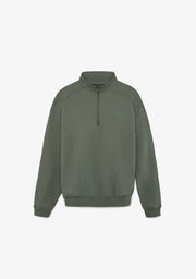 Half-Zip Sweatshirt Sage Green