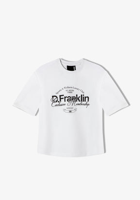 St. Denis Club T-Shirt White / Black
