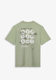 Life Advices T-Shirt Olive Green