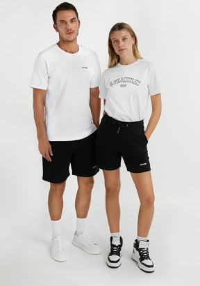 Logo Jogger Shorts Black / White