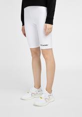 Basic Biker Short White