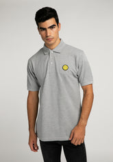 Polo Smiley Heather Grey