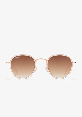 Walker Round Rose Gold / Grad Brown