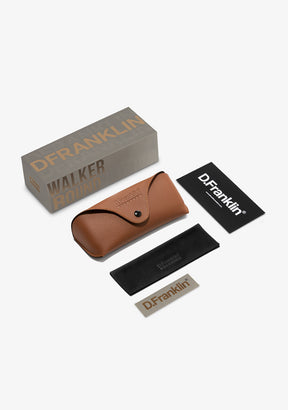 Walker Round Rose Gold / Grad Brown