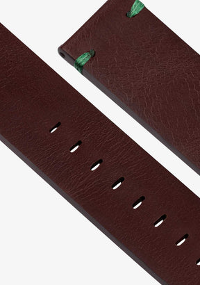 Leather Band Brown / Green