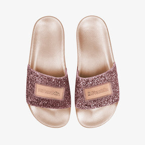 Glitter Label Slide Pink