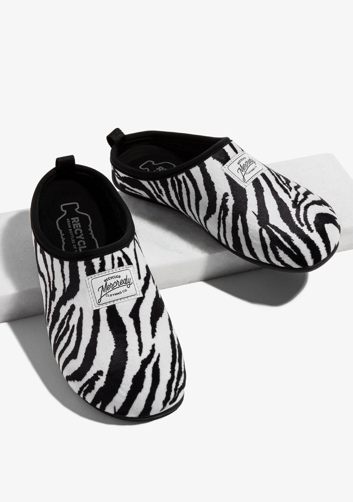 Mercredy Slipper Zebra