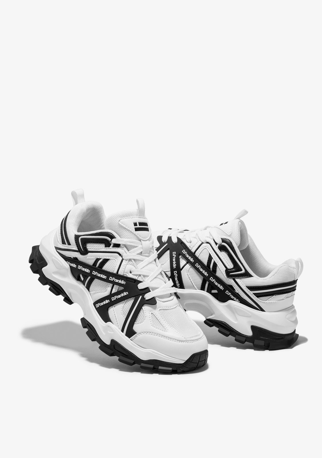 347 Track Rubber Black / White